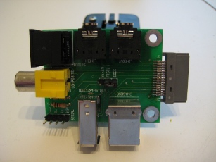 Photo of an assembled Ultradock Lite (version 2) from the top